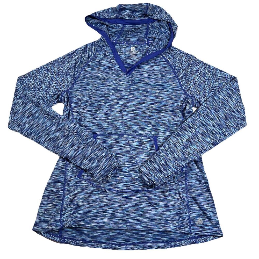 Free2B by Free Country Athletic Hoodie Performance Pullover Athleisure Women's M